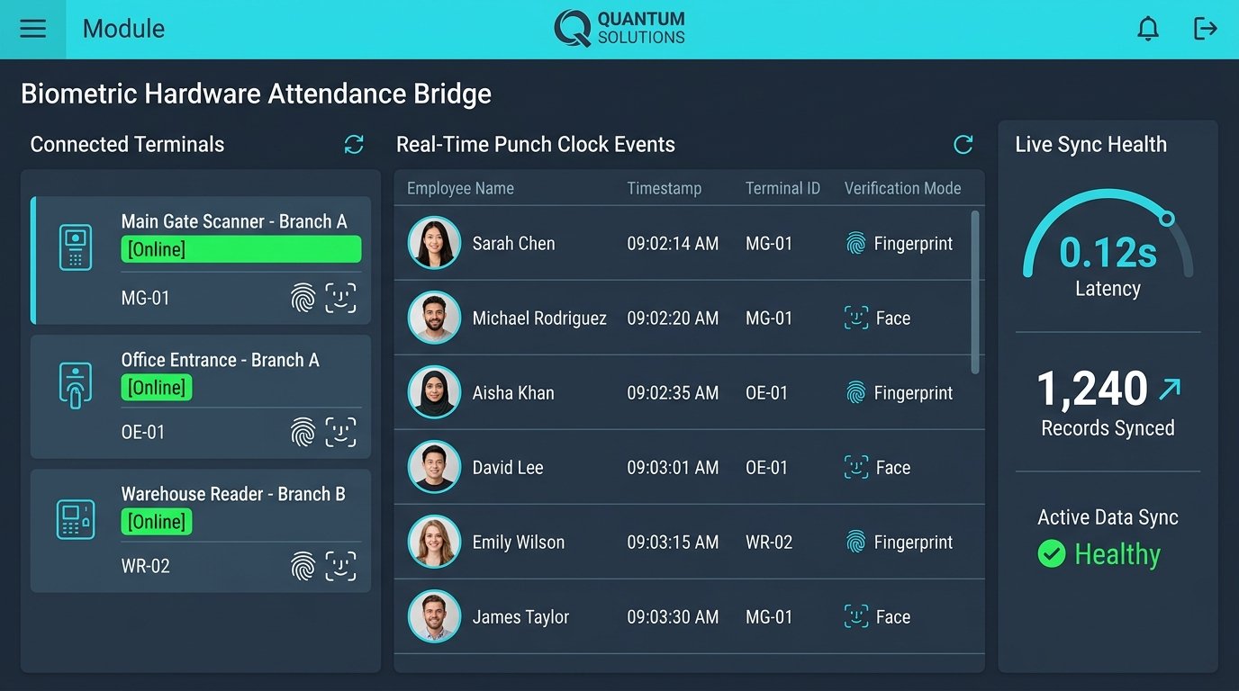 Biometric Attendance Bridge Preview